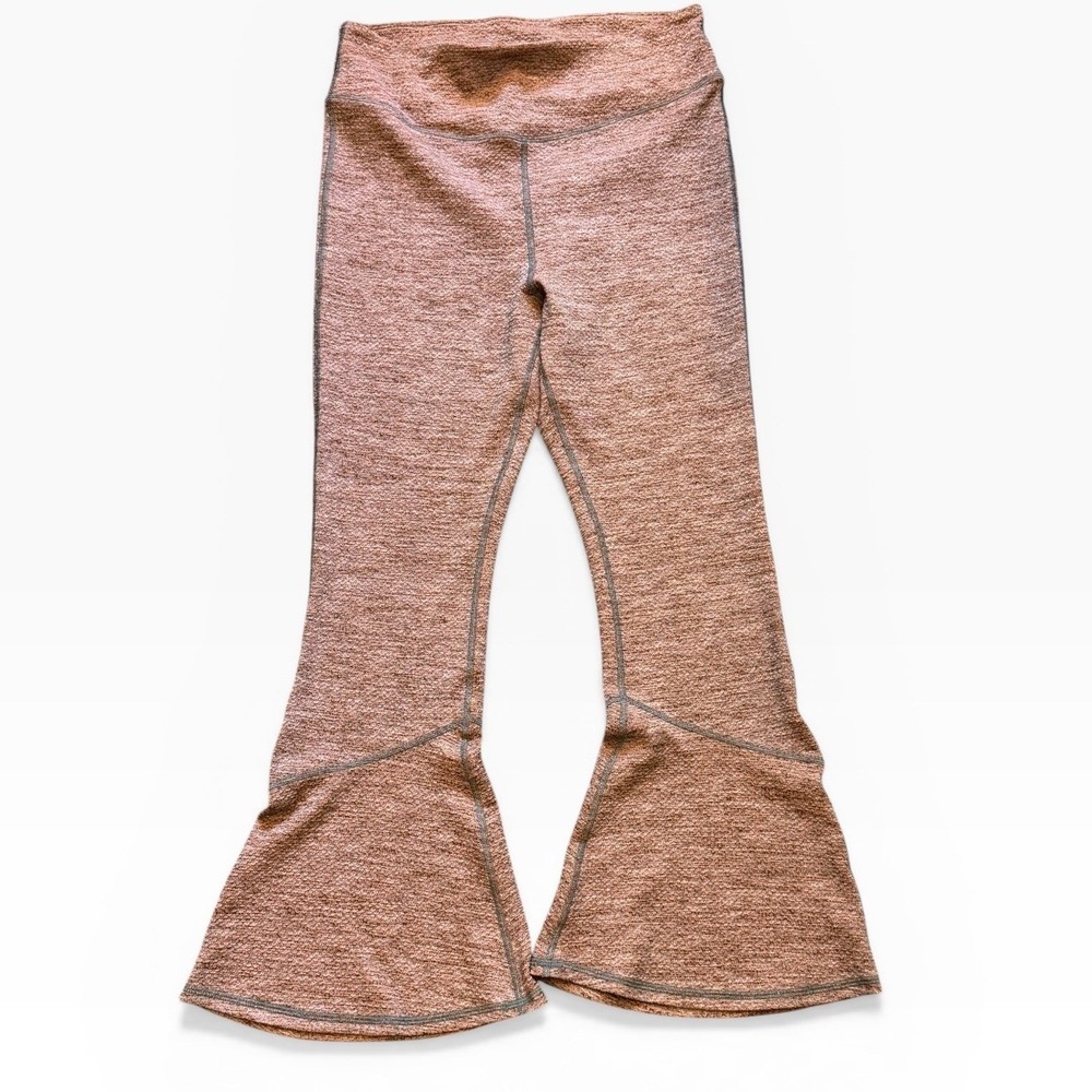 Free People Movement Leggings Off The Grid Kick Flare Orange Large Groovy Boho